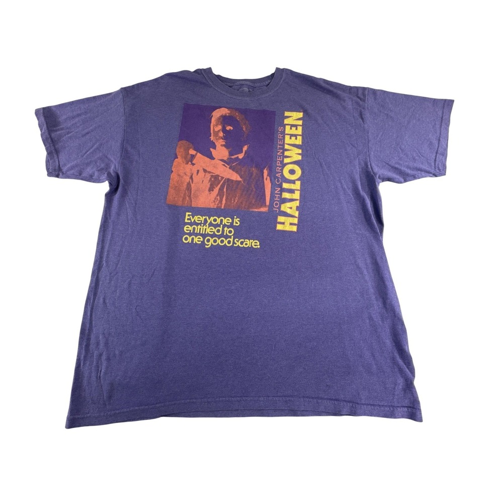 John Carpenter Halloween Shirt Mens XL Michael Myers Horror Movie Scare Tee 46